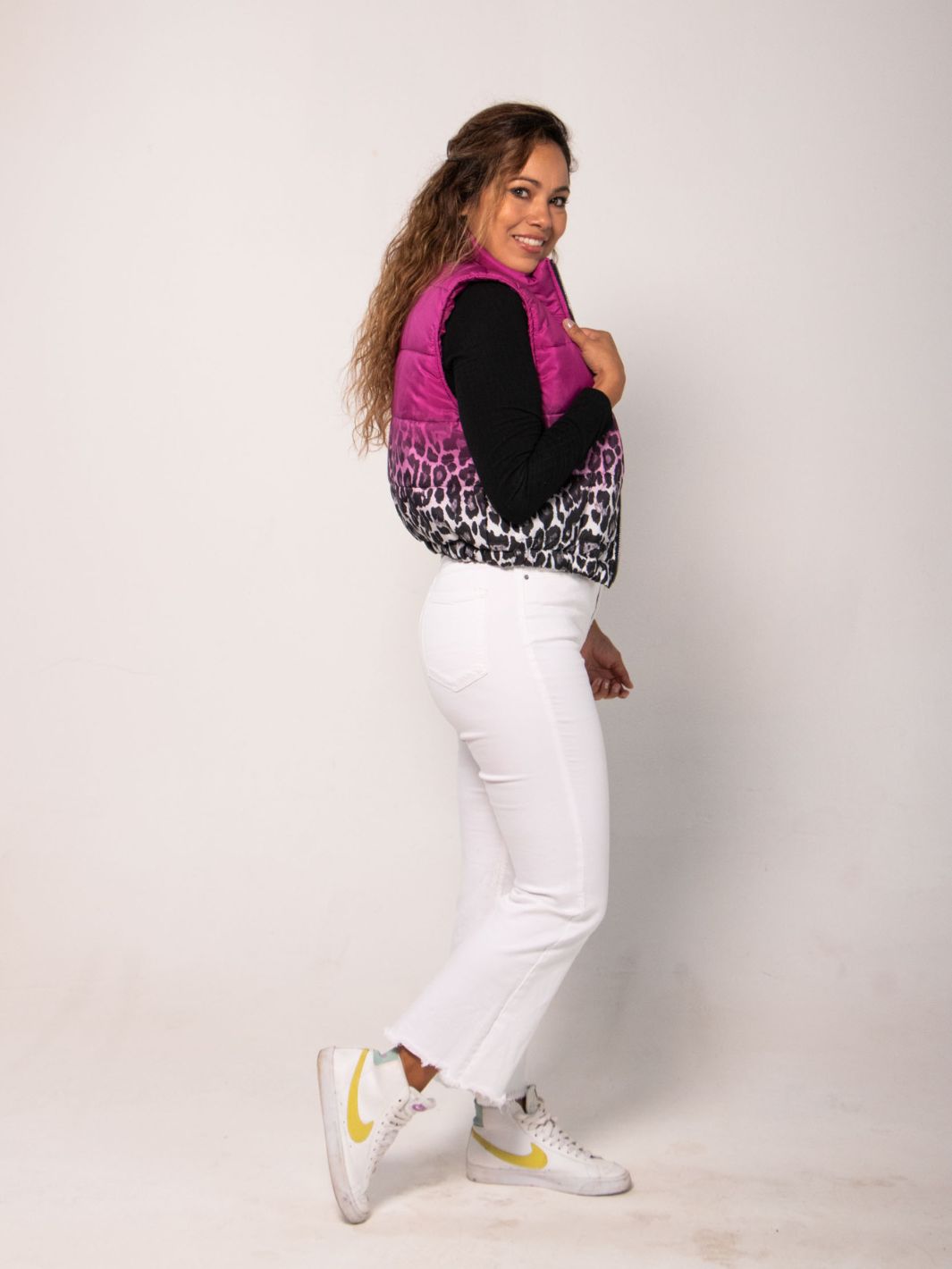 Gilet Acolchado Animal Print Abrigos y Chaquetas Dine & Dance