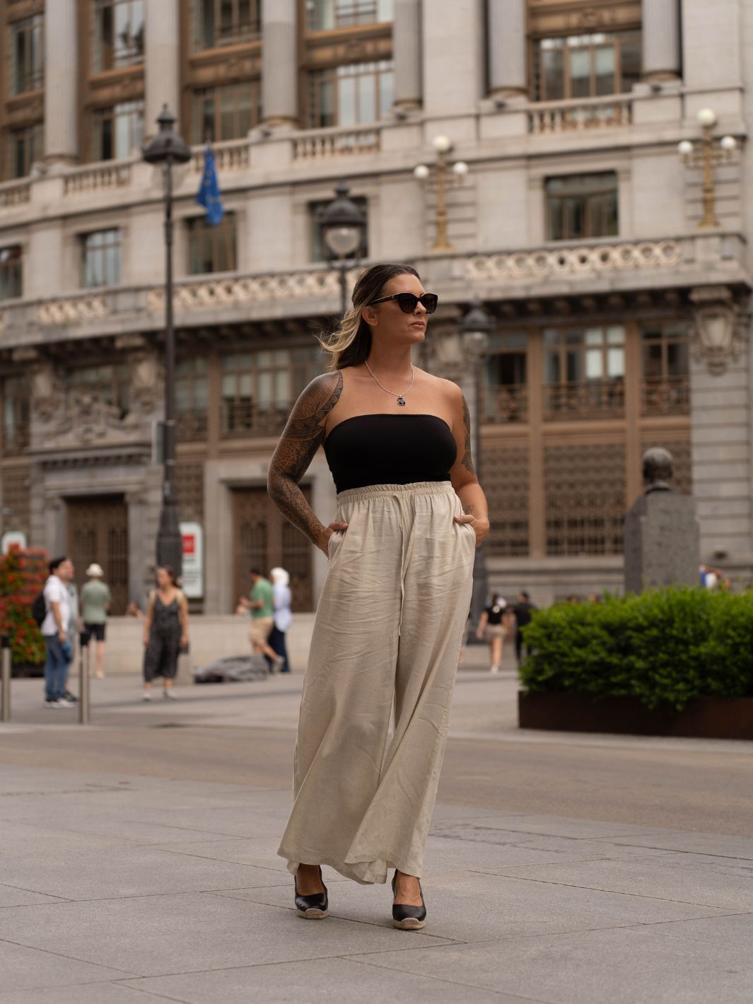 Pantalón Ritmo Natural Pantalones Dine & Dance