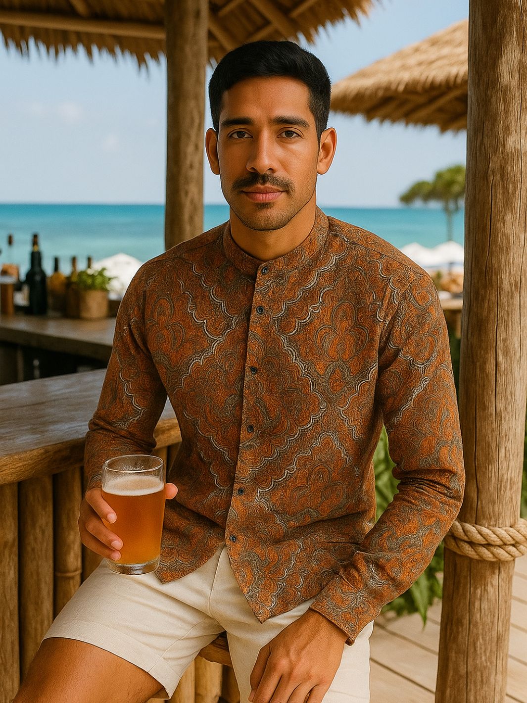 Camisa Aventura Boteh Dine & Dance