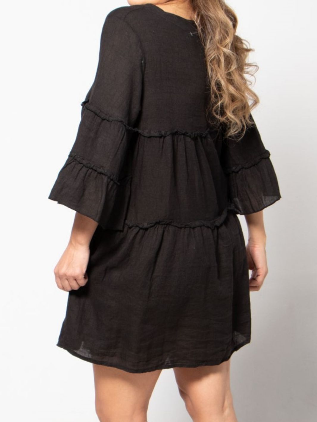 Camisero Botonero De Lino Blusas y Camisas Dine & Dance