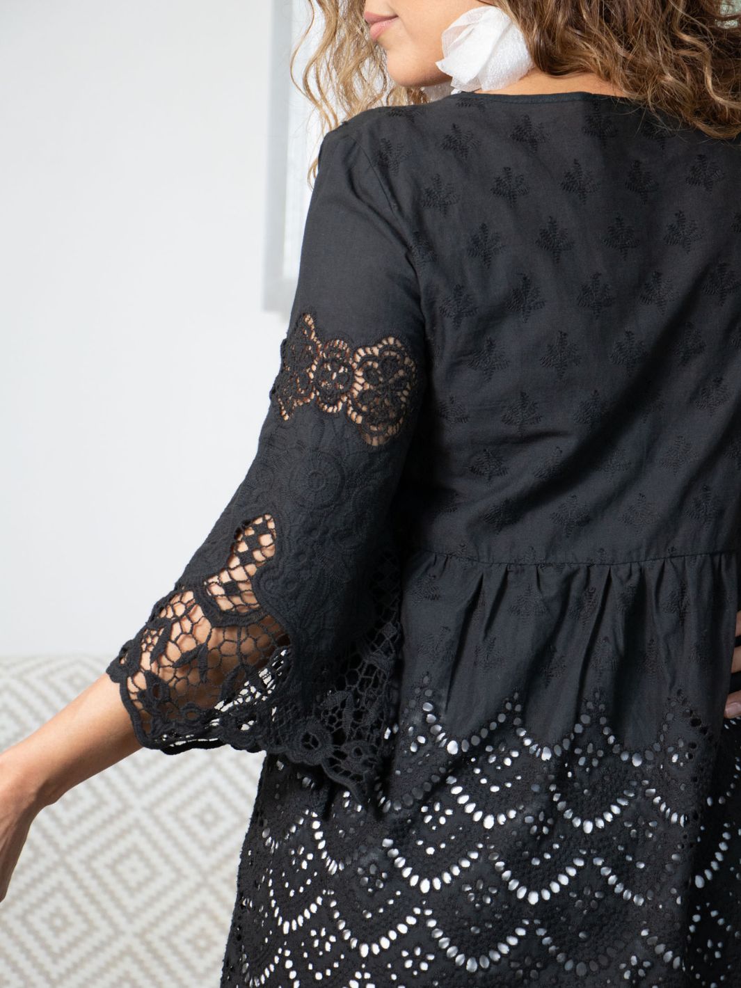 Blusa Bordada Romance Blusas y Camisas Dine & Dance