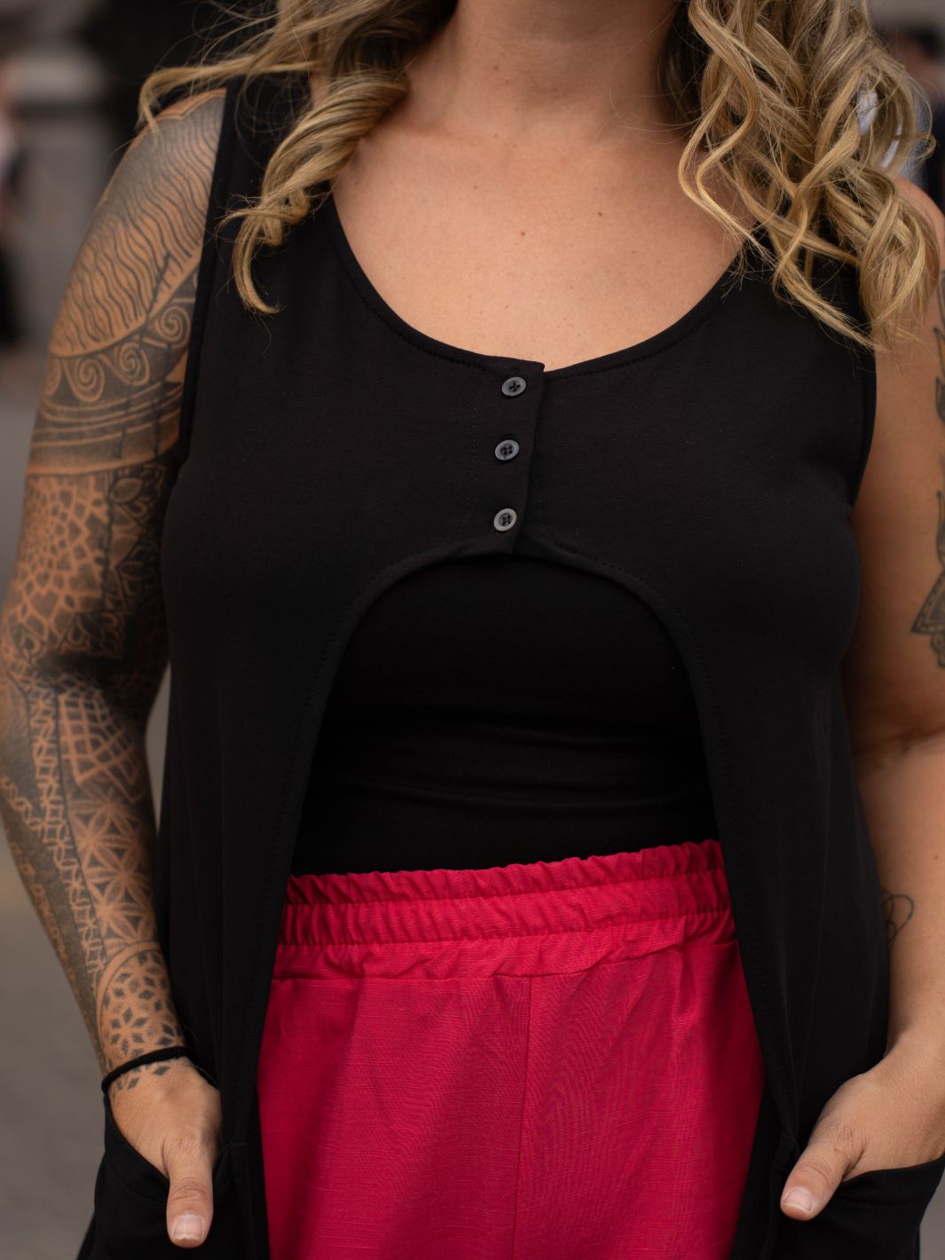 Crop Top Largo Alegre Tops Kiki & Josie