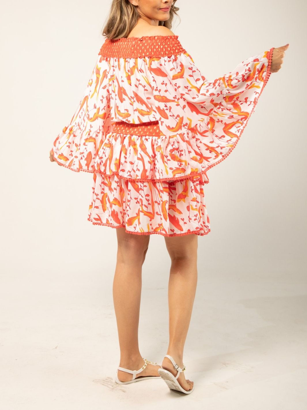 Vestido Vibra Asiatica Vestidos Dine & Dance