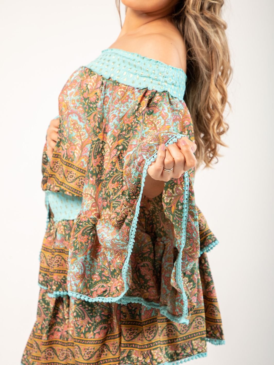 Vestido Vibra Asiatica Vestidos Dine & Dance