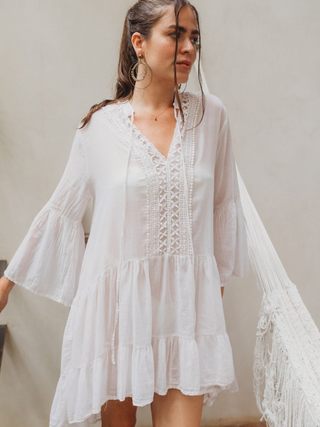 Vestido Coqueteo Vestidos Dine & Dance Marfil