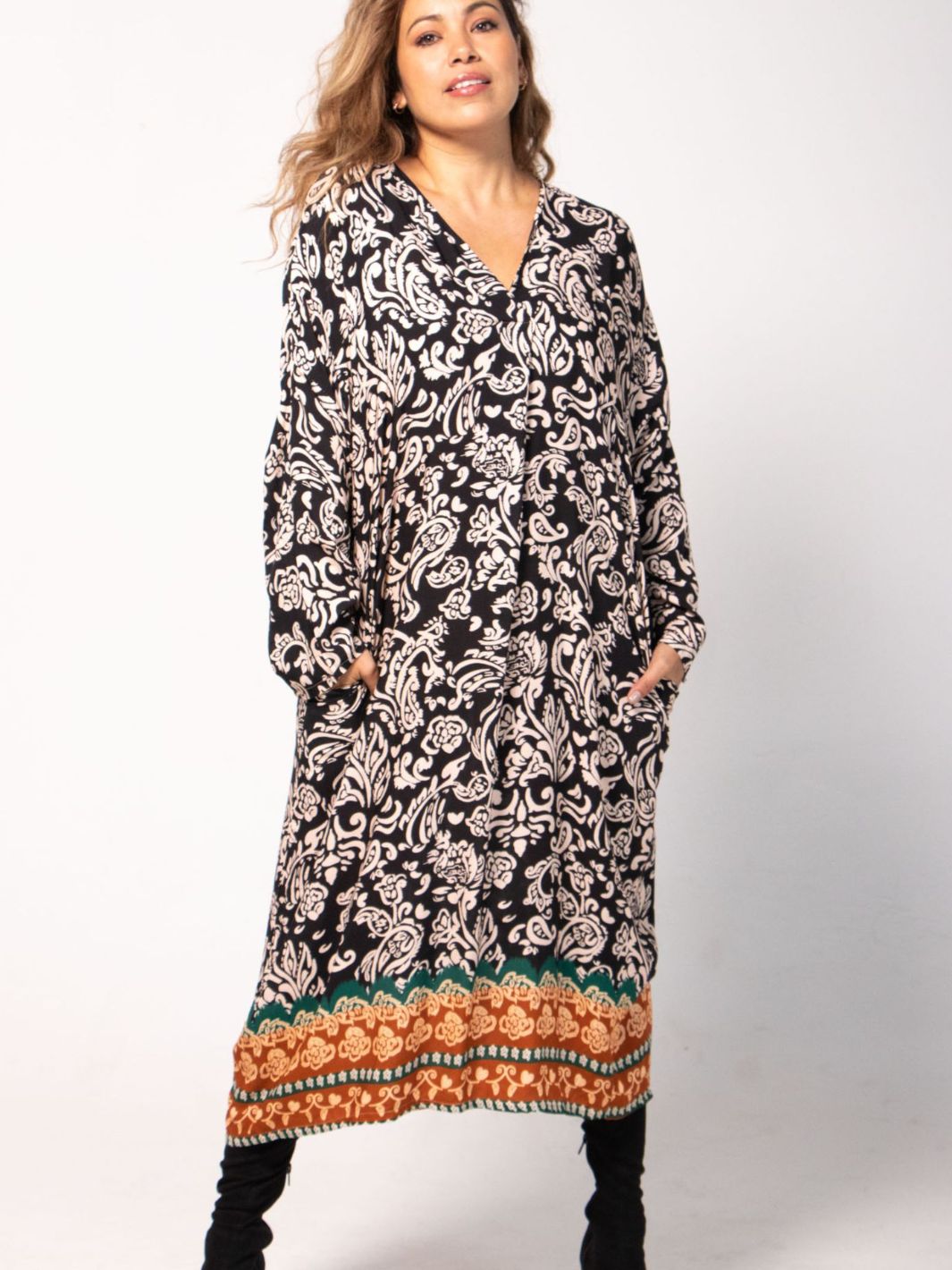 Vestido Maxi Boho Chic Vestidos Dine &amp; Dance 