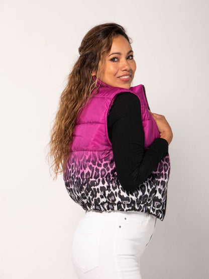 Gilet Alcochado Animal Print Abrigos y Chaquetas Dine &amp; Dance