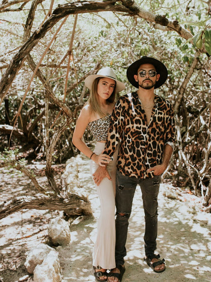 Estampado Salvaje Camisa Ligera Kiki &amp; Josie CHICA