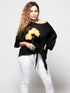 Blusa Elegancia Atada Blusas y Camisas Dine & Dance Negro