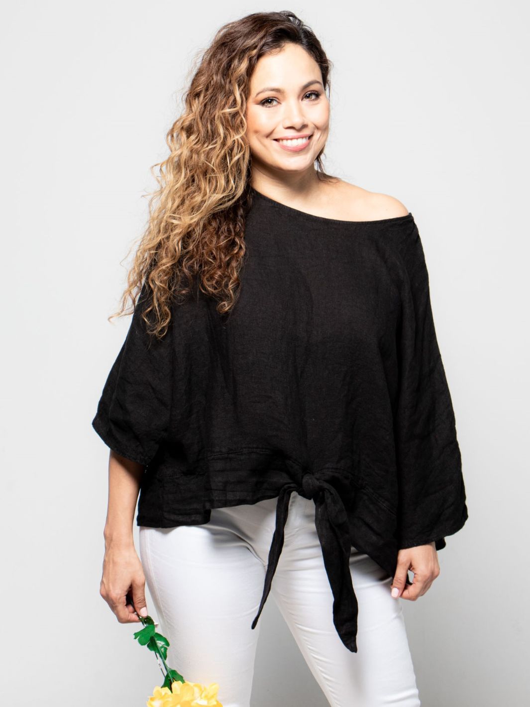 Blusa Elegancia Atada Blusas y Camisas Dine &amp; Dance