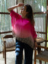 Blusa Leopardo Chic Blusas y Camisas Dine & Dance Fucsia