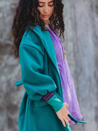 Abrigo C'est La Vie Abrigos y Chaquetas Dine & Dance Verde Pino