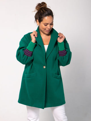 Abrigo C'est La Vie Abrigos y Chaquetas Dine & Dance Verde Pino
