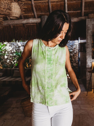 Blusa Alessa de Algodón Blusas y Camisas Abacá