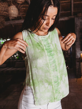 Blusa Alessa de Algodón Blusas y Camisas Abacá
