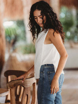 Blusa Alessa de Algodón Blusas y Camisas Abacá