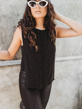 Blusa Alessa de Algodón Blusas y Camisas Abacá