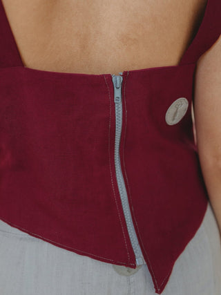 Blusa Konya De Lino Blusas y Camisas Hammam