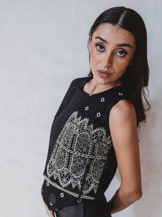 Blusa Nemrut Bali de Lino Blusas y Camisas Hammam