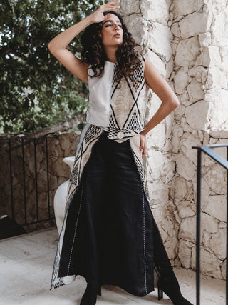 Blusa Nemrut Sirocco De LIno Blusas y Camisas Hammam