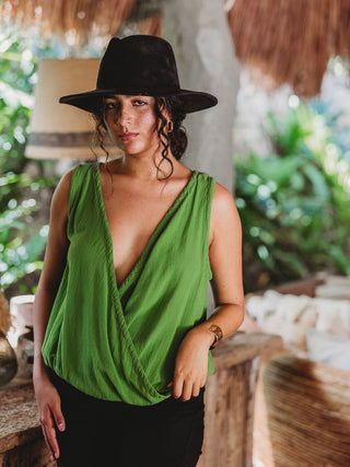 Blusa Ofelia de Algodón Blusas y Camisas Abacá