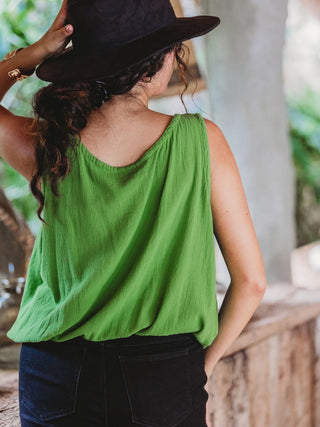 Blusa Ofelia de Algodón Blusas y Camisas Abacá