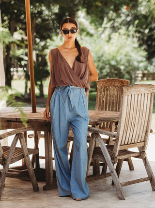 Blusa Ofelia de Algodón Blusas y Camisas Abacá