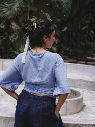 Blusa Raissa de Algodón Blusas y Camisas Abacá
