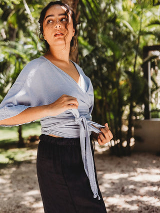 Blusa Raissa de Algodón Blusas y Camisas Abacá