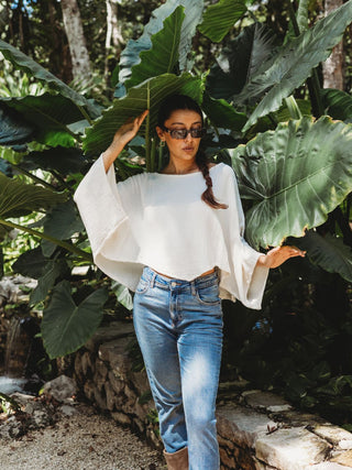 Blusa Vanna de Algodón Blusas y Camisas Abacá