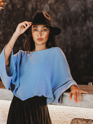 Blusa Vanna de Algodón Blusas y Camisas Abacá