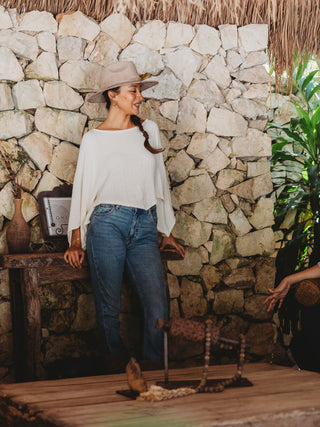 Blusa Vanna de Algodón Blusas y Camisas Abacá