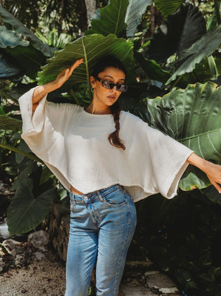 Blusa Vanna de Algodón Blusas y Camisas Abacá