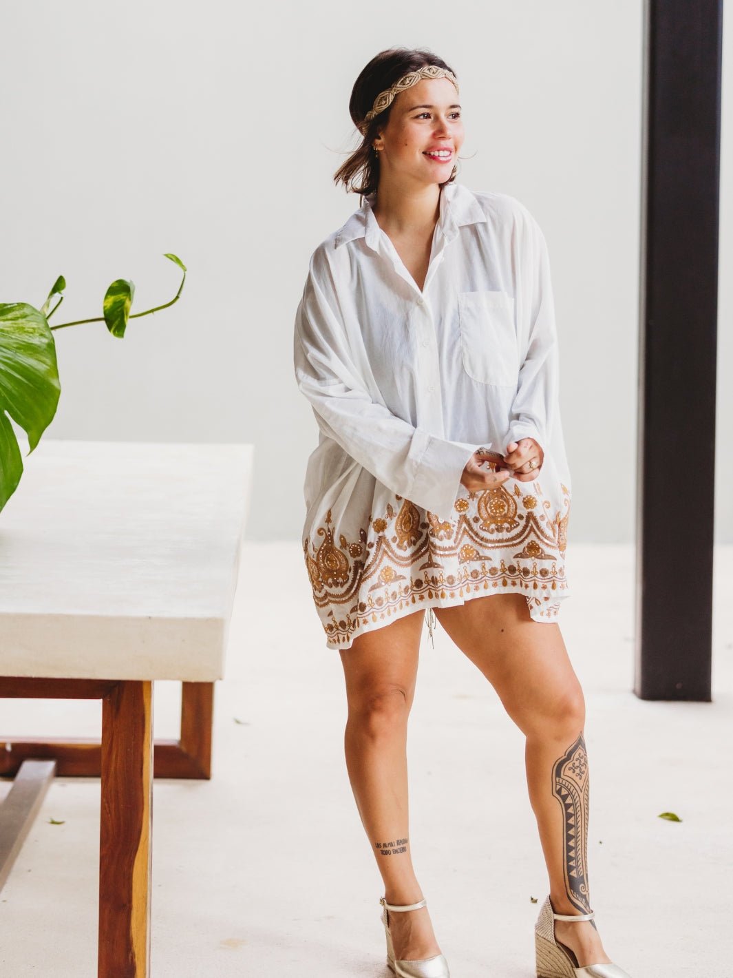 Camisa Toque De La India Blusas y Camisas Dine &amp; Dance
