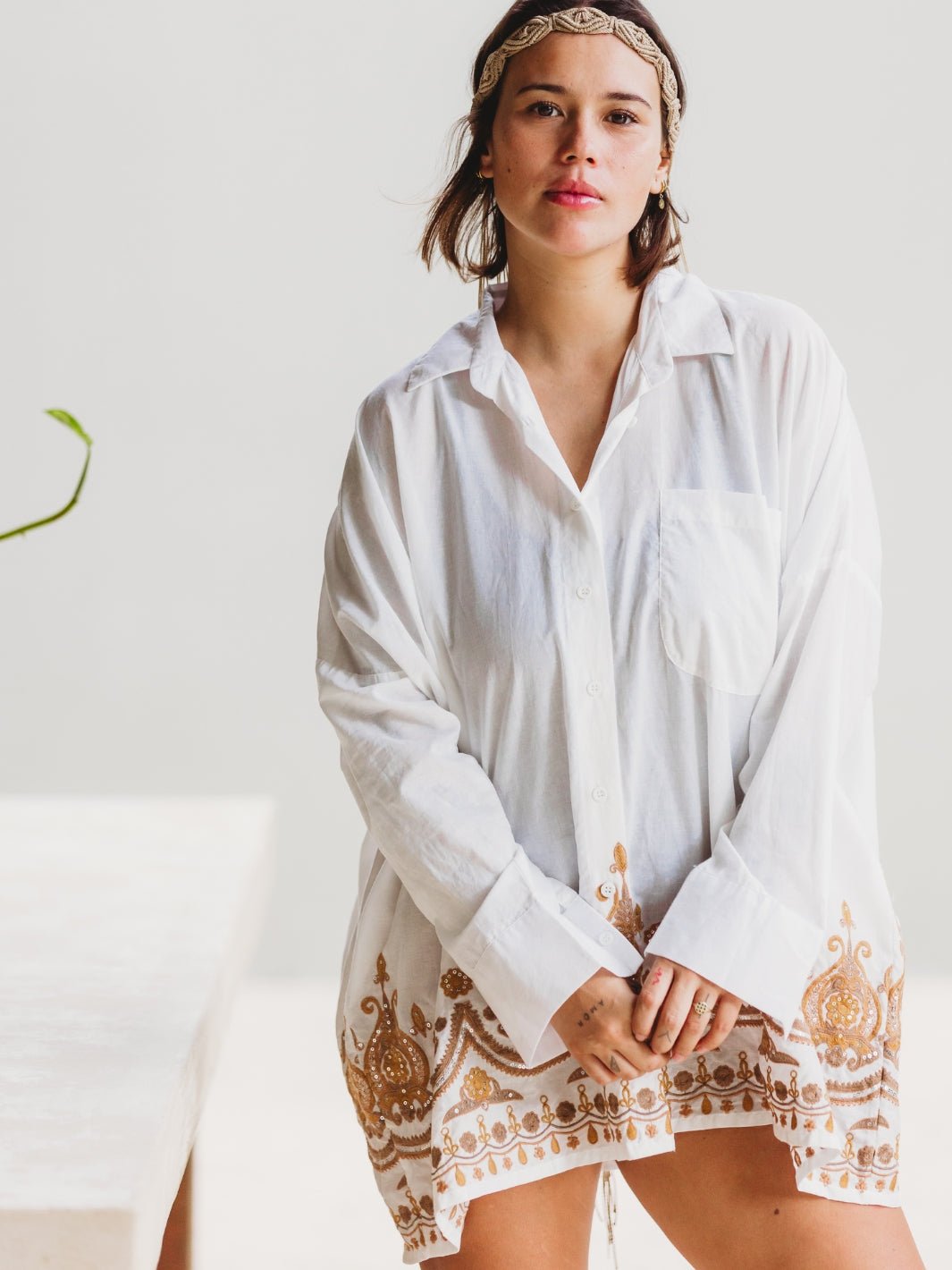 Camisa Toque De La India Blusas y Camisas Dine &amp; Dance