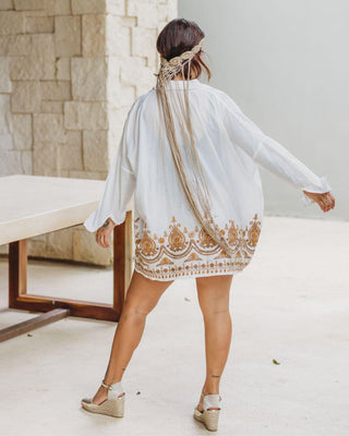 Camisa Toque De La India Blusas y Camisas Dine & Dance