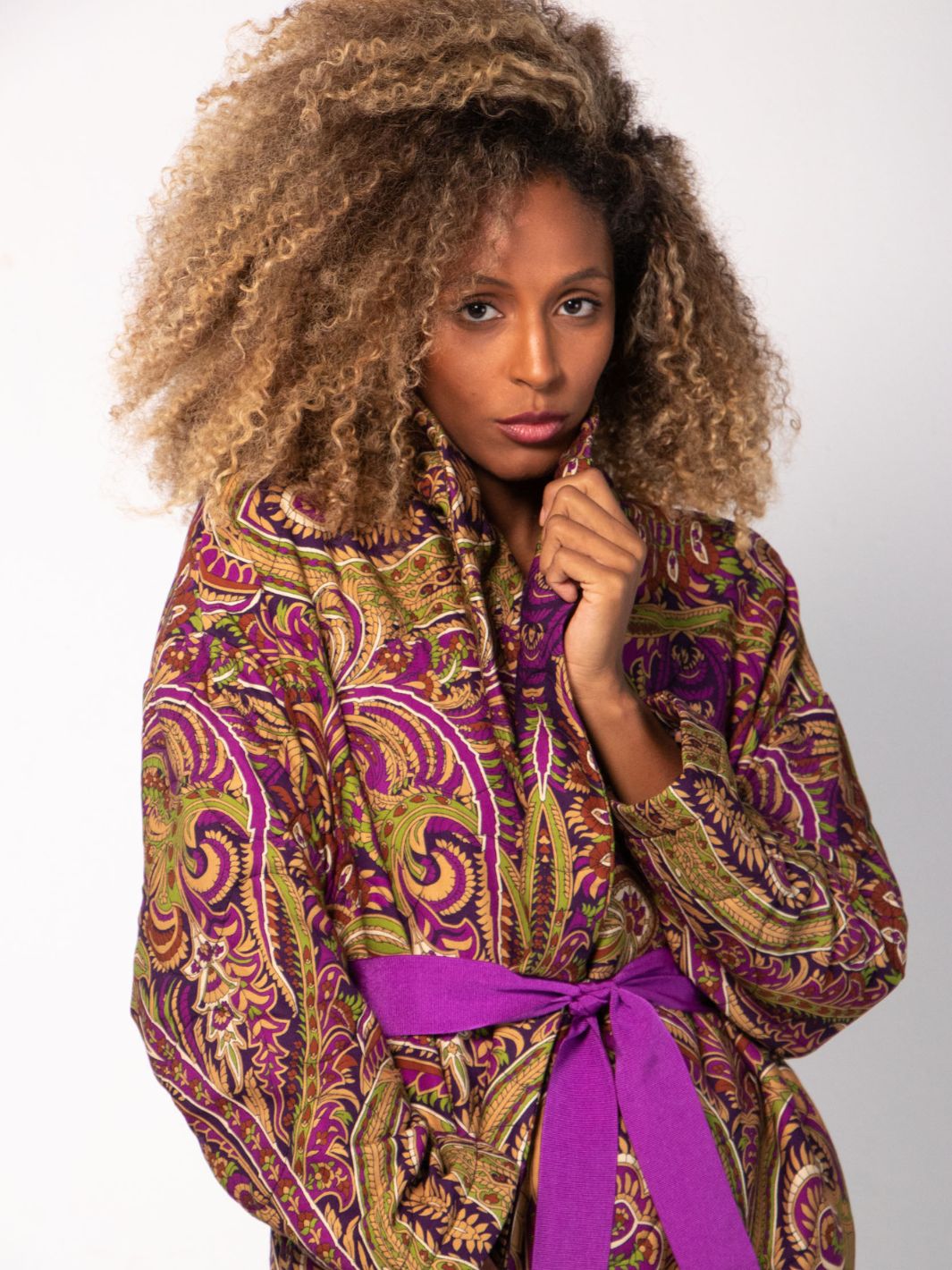 Chaqueta Boteh Bi-Tono Abrigos y Chaquetas Dine &amp; Dance
