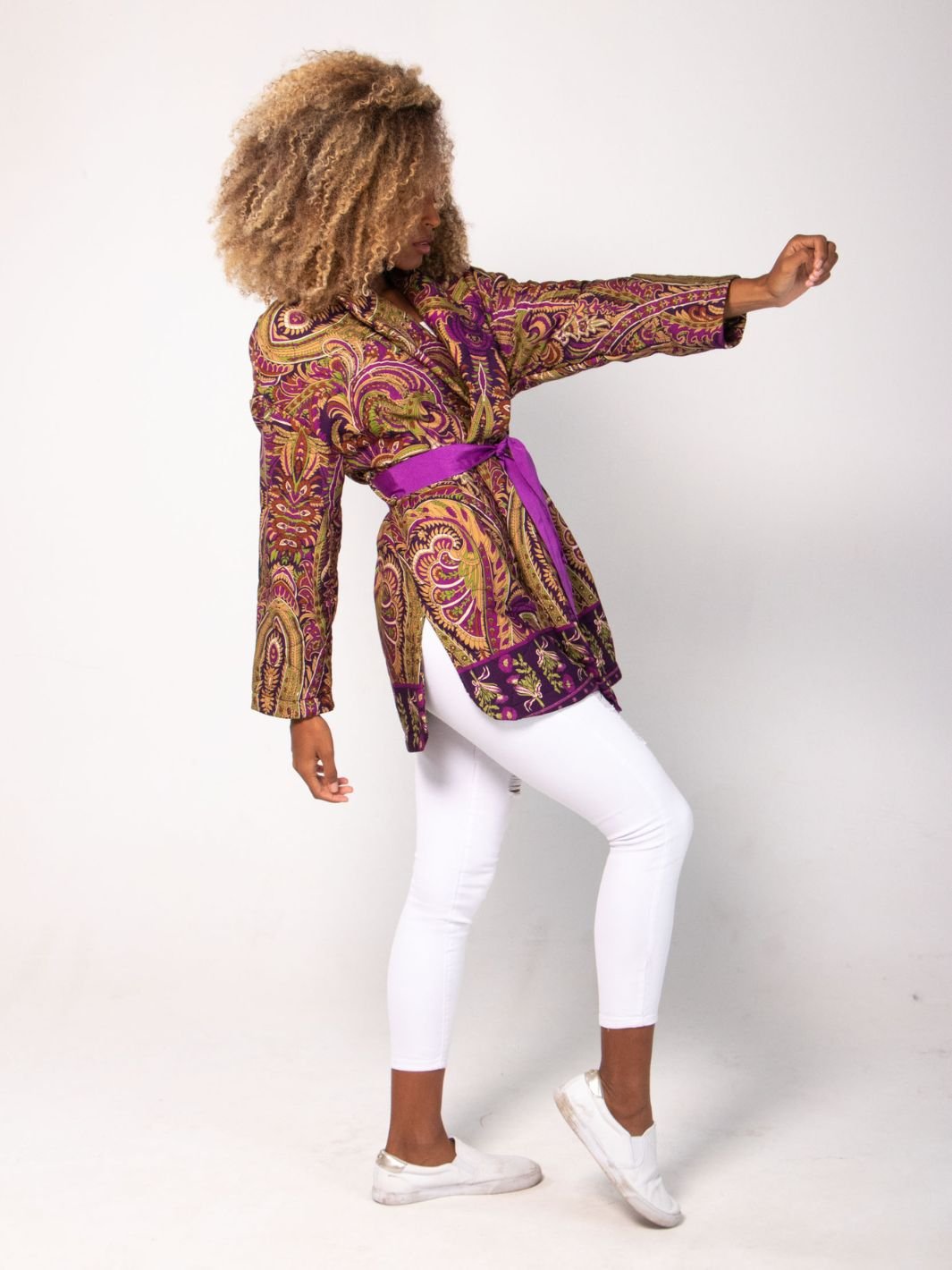Chaqueta Boteh Bi-Tono Abrigos y Chaquetas Dine &amp; Dance