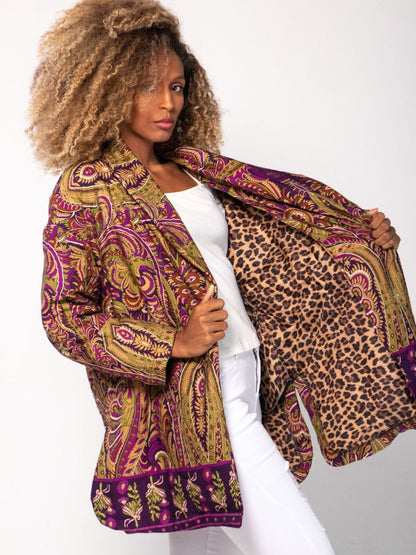 Chaqueta Boteh Bi-Tono Abrigos y Chaquetas Dine &amp; Dance