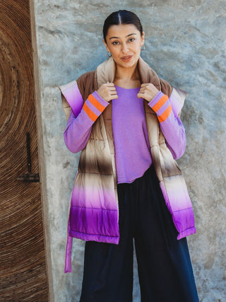 Chaqueta Puffer Degradé Abrigos y Chaquetas Dine & Dance