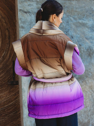 Chaqueta Puffer Degradé Abrigos y Chaquetas Dine & Dance