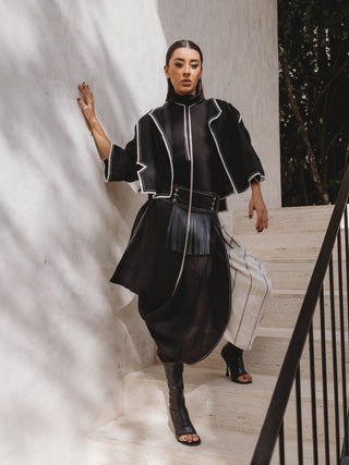 Chaqueta Tepalcate Lino Corta Abrigos y Chaquetas Hammam