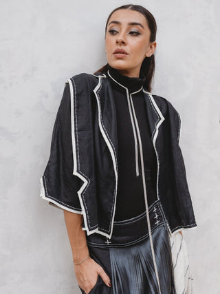 Chaqueta Tepalcate Lino Corta Abrigos y Chaquetas Hammam