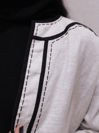 Chaqueta Tepalcate Lino Larga Abrigos y Chaquetas Hammam