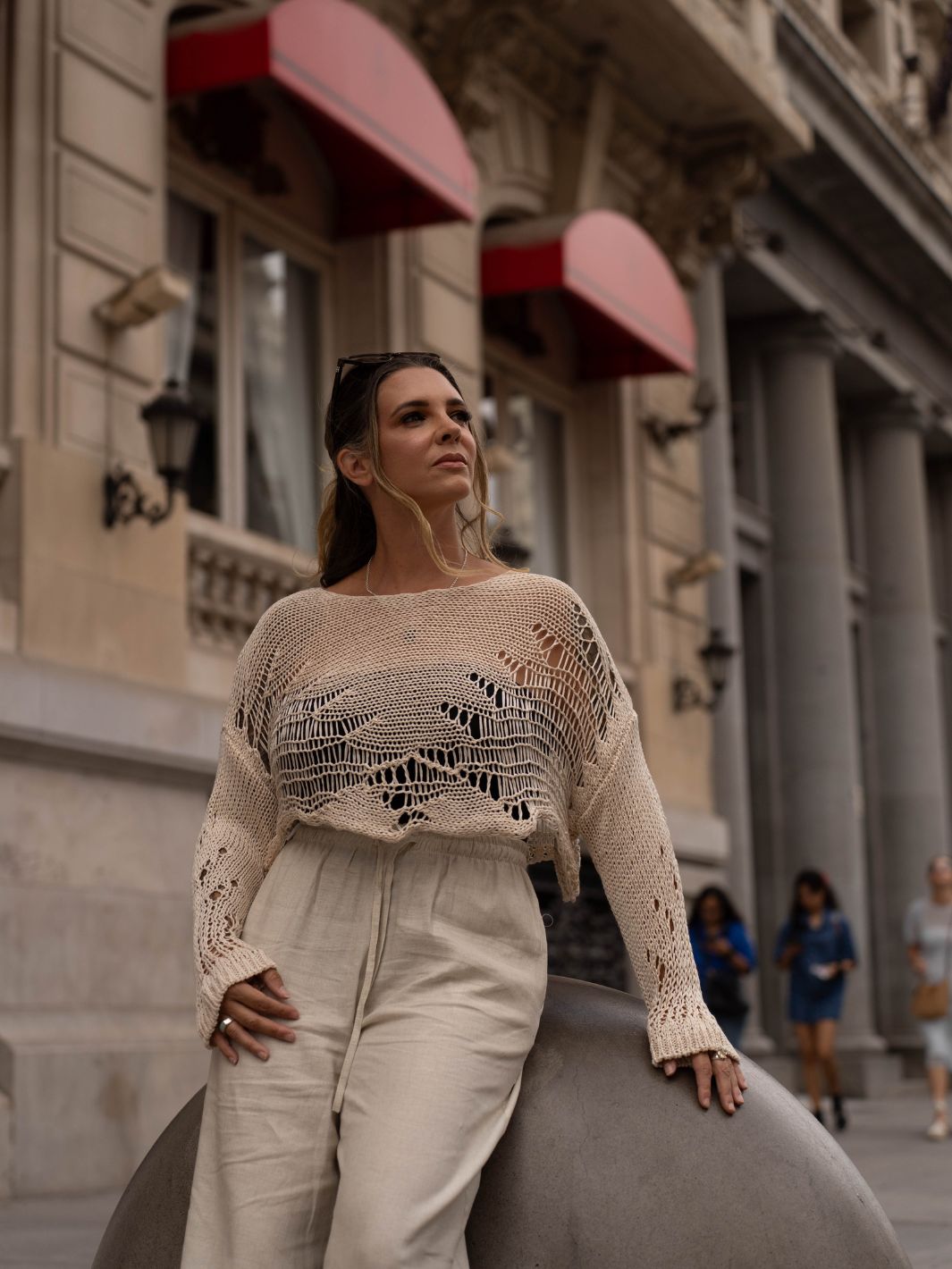 Crop Top Nudos Del Sol Tops Kiki &amp; Josie