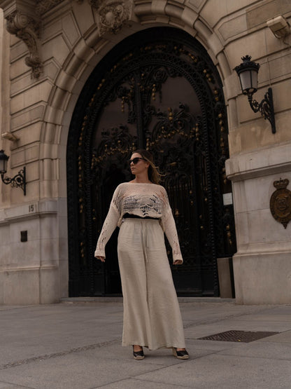 Crop Top Nudos Del Sol Tops Kiki &amp; Josie