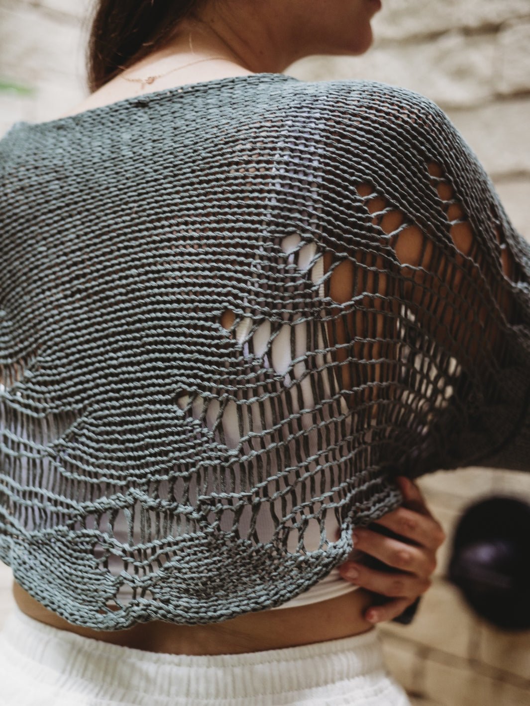Crop Top Nudos Del Sol Tops Kiki &amp; Josie