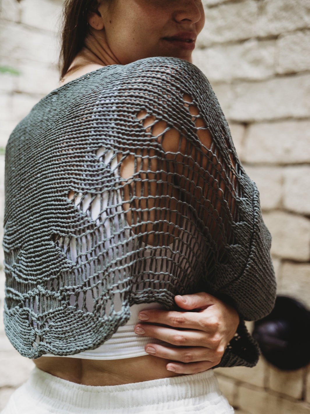 Crop Top Nudos Del Sol Tops Kiki &amp; Josie
