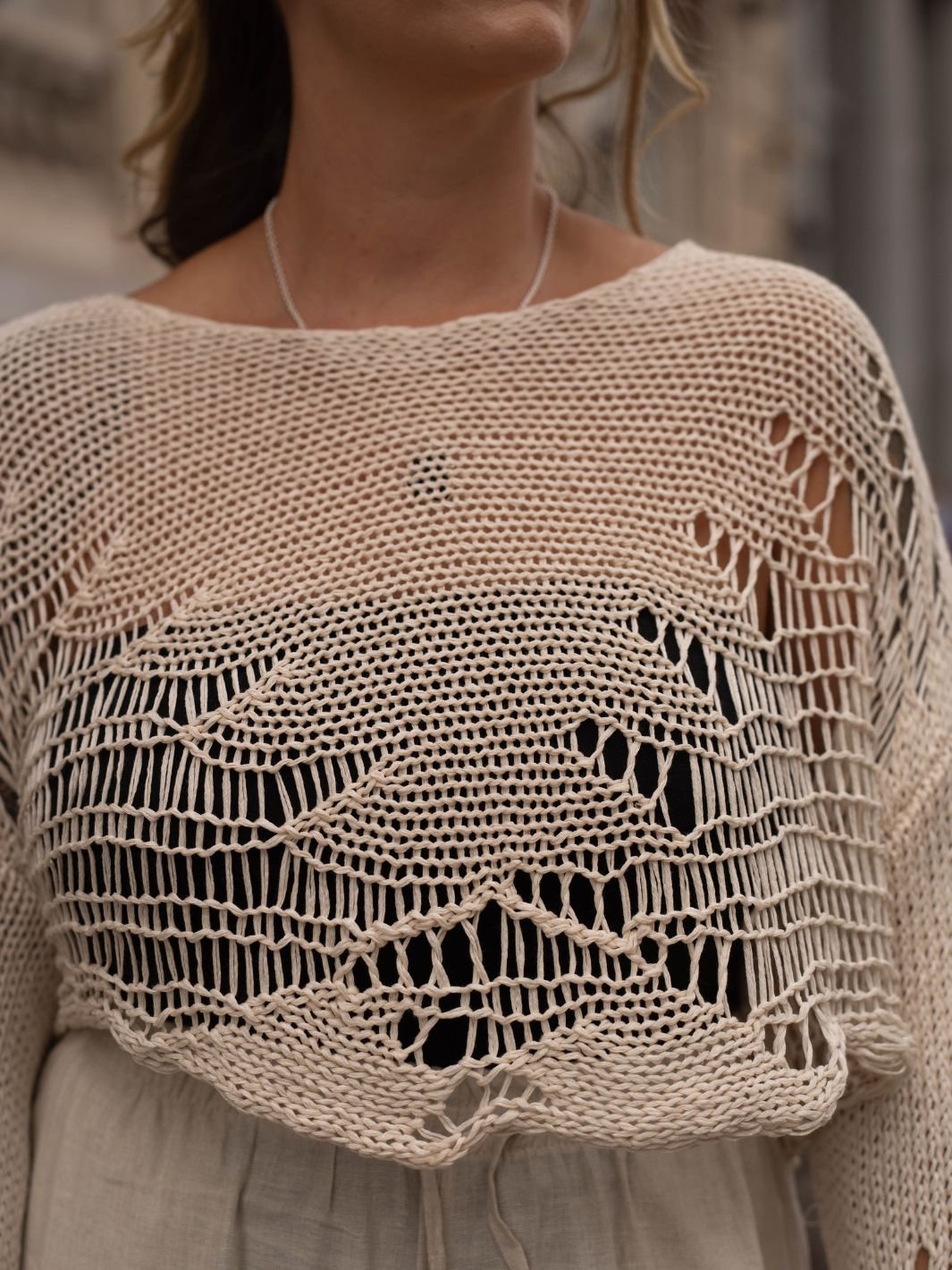 Crop Top Nudos Del Sol Tops Kiki &amp; Josie