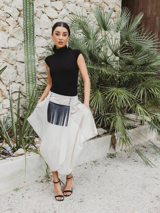 Falda Biasa de Lino falda Hammam